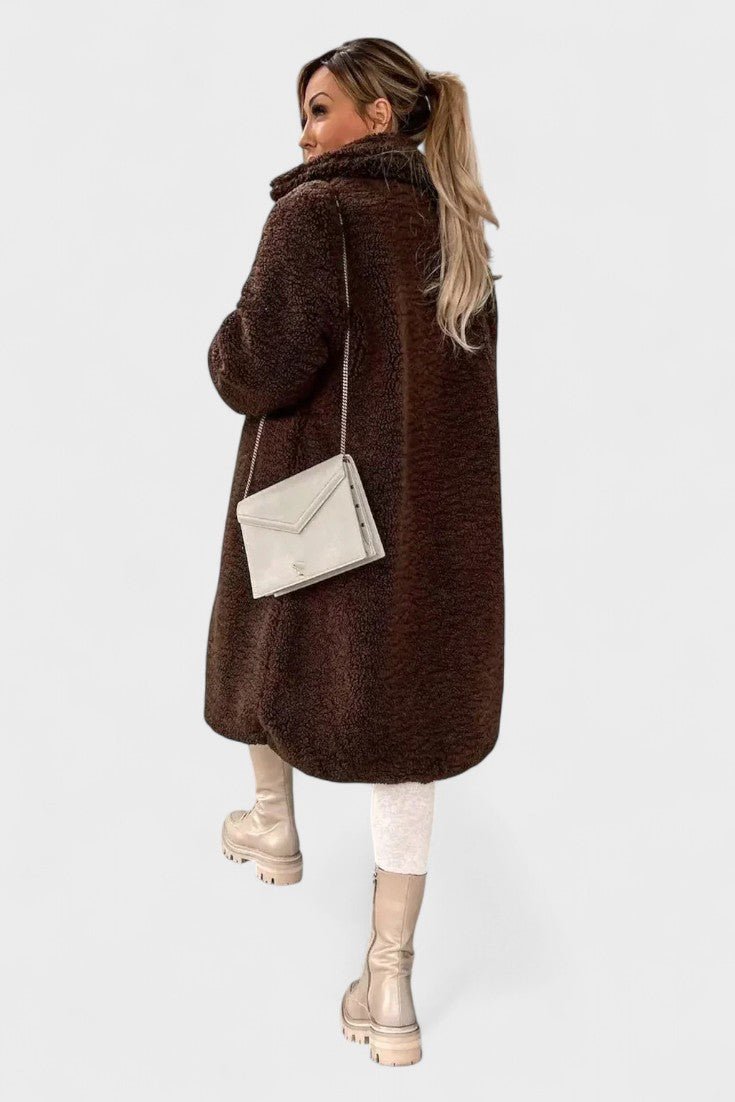 Birgitte™ | Elegant teddyjakke i luksuriøst design
